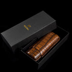 COHIBA Crocodile Leather Cigar Case
