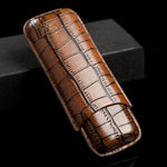 COHIBA Crocodile Leather Cigar Case
