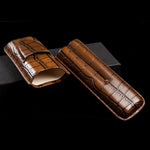 COHIBA Crocodile Leather Cigar Case