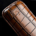 COHIBA Crocodile Leather Cigar Case