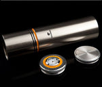 COHIBA Silver Cylindrical Cigar Tube