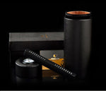COHIBA Leather Cedar Wood Lined Cigar Tube