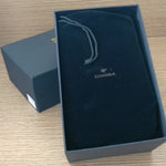 COHIBA Black Leather & Wood Cigar Humidor