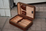 COHIBA Leather & Cedar Wood Cigar Humidor