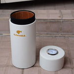 COHIBA White Leather Cigar Tube