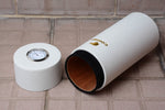 COHIBA White Leather Cigar Tube