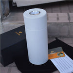 COHIBA White Leather Cigar Tube