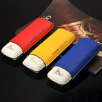 LUBINSKI Leather Cigar Case