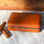COHIBA Leather & Cedar Wood Cigar Humidor