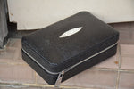 COHIBA Leather & Cedar Wood Cigar Humidor