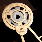 COHIBA Triple Blades Gold Plated Cigar Cutter