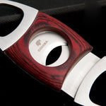 COHIBA Double Blade Wood Cigar Cutter