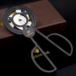 COHIBA Triple Blades Black Cigar Cutter