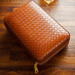 COHIBA Leather Cedar Lined Cigar Humidor