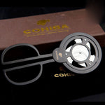 COHIBA Triple Blades Black Cigar Cutter
