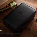 COHIBA Leather Cedar Lined Cigar Humidor