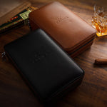 COHIBA Leather Cedar Lined Cigar Humidor