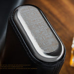 LUBINSKI Leather & Cedar Wood Cigar Case