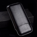 COHIBA Leather Black Cigar Case