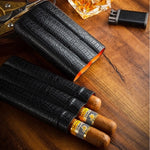 LUBINSKI Leather Cigar Case