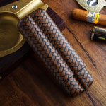 LUBINSKI Leather Cigar Case