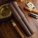 LUBINSKI Leather Cigar Case