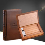 COHIBA Antique Book Style Cigar Humidor