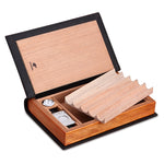 COHIBA Antique Book Style Cigar Humidor
